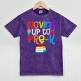 Moving Up To Pre-K Teacher Student Kid Graduation T-Shirt Mineral Wash Tshirts Mineral Purple