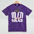 MSN Masters Graduation Men Women Son Daughter Mineral Wash Tshirts Mineral Purple