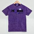 Murse Est 2018 Male Nurse Graduation Mineral Wash Tshirts Mineral Purple