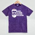 Murse Male Nurse Student Man Nurses Murse RN Graduation Week Mineral Wash Tshirts Mineral Purple