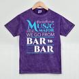 Music Major Student Pun Graduation Mineral Wash Tshirts Mineral Purple