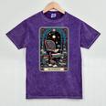 Mystical Library Book Reader The Introvert Tarot Card Mineral Wash Tshirts Mineral Purple Mystical Library Book Reader The Introvert Tarot Card Mineral Wash Tshirts Mineral Purple