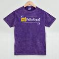 No 1 Pathologist Graduation Anniversairy Birthday Hospital Mineral Wash Tshirts Mineral Purple