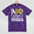 No Limits Class Of 2019 Graduation Vintage Mineral Wash Tshirts Mineral Purple