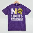 No Limits Cool Class Of 2019 Graduation Mineral Wash Tshirts Mineral Purple