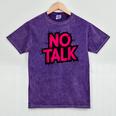 No Small Talk Zone – Introvert Quote Mineral Wash Tshirts Mineral Purple No Small Talk Zone – Introvert Quote Mineral Wash Tshirts Mineral Purple