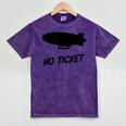 No Ticket Jones 80's Nostalgia Mineral Wash Tshirts Mineral Purple