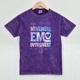 Nonbinary Emo Introvert Pride Trendy Mystic Teen Goth Style Mineral Wash Tshirts Mineral Purple Nonbinary Emo Introvert Pride Trendy Mystic Teen Goth Style Mineral Wash Tshirts Mineral Purple