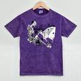 Nostalgia By EvanTube Roll The Dice Mineral Wash Tshirts Mineral Purple