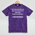 Nostalgia Humor Slam Phone Hang Up Mineral Wash Tshirts Mineral Purple