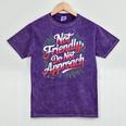 Not Friendly Do Not Approach Introvert Antisocial Mineral Wash Tshirts Mineral Purple Not Friendly Do Not Approach Introvert Antisocial Mineral Wash Tshirts Mineral Purple