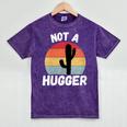 Not A Hugger Cactus Introvert Antisocial Mineral Wash Tshirts Mineral Purple