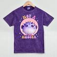 Not a Hugger Cute Pufferfish Autism Awareness Introverts Mineral Wash Tshirts Mineral Purple