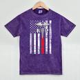 NP Nurse 2026 Practitioner Graduation Vintage Nursing Nurse Mineral Wash Tshirts Mineral Purple