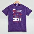 Nurse Earned It 2025 Nurse Graduation RN LPN Class Of 2025 Mineral Wash Tshirts Mineral Purple