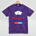 Nurse Tshirt Graduation Nursing School Birthday Mineral Wash Tshirts Mineral Purple