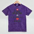 Nurse Practitioner Graduation FNP MSN Nurses Week Mineral Wash Tshirts Mineral Purple