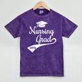 Nursing Graduate Grad 2019 Nurses Graduation Mineral Wash Tshirts Mineral Purple