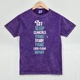Nursing Student Nurse Life Graduation Shirt Mineral Wash Tshirts Mineral Purple