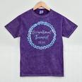 Occupational Therapy Grad School Graduation Therapist Mineral Wash Tshirts Mineral Purple