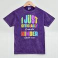 I Officially Graduated Kindergarten Graduation Class Of 2022 Mineral Wash Tshirts Mineral Purple