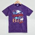 OK I Graduated Can I Go Back To Bed Now Graduation Mineral Wash Tshirts Mineral Purple