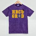 Omega Psi Phi Fraternity Paraphernalia HBCU Graduation Mineral Wash Tshirts Mineral Purple