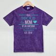 OT Mom Graduation Shirt Occupational Therapy OT Student Tee Mineral Wash Tshirts Mineral Purple