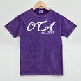 OTAs Graduation OTA Established 2019 Shirt Mineral Wash Tshirts Mineral Purple
