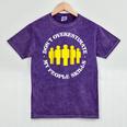 Overestimating Skills Introvert For Workers Raglan Baseball Tee Mineral Wash Tshirts Mineral Purple