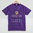 Overthinker Mental Health Introvert Anxiety Sarcasm Mineral Wash Tshirts Mineral Purple