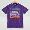Painting Now Minimal Socializing Introvert Vintage Mineral Wash Tshirts Mineral Purple Painting Now Minimal Socializing Introvert Vintage Mineral Wash Tshirts Mineral Purple