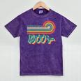 BE PATIENT I'M FROM THE 1900s RETRO SUNSET VINTAGE 90s Mineral Wash Tshirts Mineral Purple