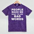 People Make Me Want To Use Bad Words Introvert Loner Mineral Wash Tshirts Mineral Purple People Make Me Want To Use Bad Words Introvert Loner Mineral Wash Tshirts Mineral Purple