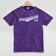 Pharmacist 2019 Pharmacy Pharmd Student Graduation Mineral Wash Tshirts Mineral Purple