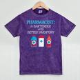 Pharmacist T-Shirt Gag Graduation PharmD Mineral Wash Tshirts Mineral Purple