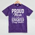 Pharmacy Graduation Pharmacist Educated Drug Dealer Mom Mineral Wash Tshirts Mineral Purple