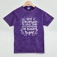 PhD Doctorate Doctoral Degree Graduation Mineral Wash Tshirts Mineral Purple