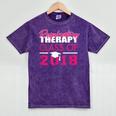 Pink Respiratory Therapist Class Of 2018 Graduation T Shirt Mineral Wash Tshirts Mineral Purple