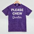 Please Chew Quieter Introvert Mineral Wash Tshirts Mineral Purple Please Chew Quieter Introvert Mineral Wash Tshirts Mineral Purple