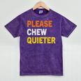 Please Chew Quieter Introvert Silence Lover Quote Mineral Wash Tshirts Mineral Purple Please Chew Quieter Introvert Silence Lover Quote Mineral Wash Tshirts Mineral Purple