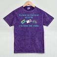 PLEASE BE PATIENT WITH ME I'M FROM THE 1900s 90s Meme Mineral Wash Tshirts Mineral Purple PLEASE BE PATIENT WITH ME I'M FROM THE 1900s 90s Meme Mineral Wash Tshirts Mineral Purple