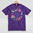 Please Be Patient With Me I'm From The 1900s 90s Women Mineral Wash Tshirts Mineral Purple