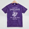 Please Be Patient With Me I'm From The 1900s Aged Typewriter Mineral Wash Tshirts Mineral Purple