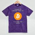 Please Be Patient With Me I'm From The 1900s Bitcoin Premium Mineral Wash Tshirts Mineral Purple