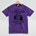 Please Be Patient With Me I'm From The 1900s Camera Mineral Wash Tshirts Mineral Purple
