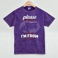 Please Be Patient With Me I'm From The 1900s Classic People Mineral Wash Tshirts Mineral Purple