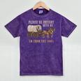 PLEASE BE PATIENT WITH ME I'M FROM THE 1900s Clever Premium Mineral Wash Tshirts Mineral Purple PLEASE BE PATIENT WITH ME I'M FROM THE 1900s Clever Premium Mineral Wash Tshirts Mineral Purple