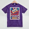 Please Be Patient With Me I'm From The 1900s Cool Dad Premium Tri-Blend Mineral Wash Tshirts Mineral Purple