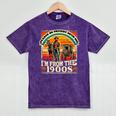 Please Be Patient With Me I'm From The 1900s Cowboy Premium Mineral Wash Tshirts Mineral Purple